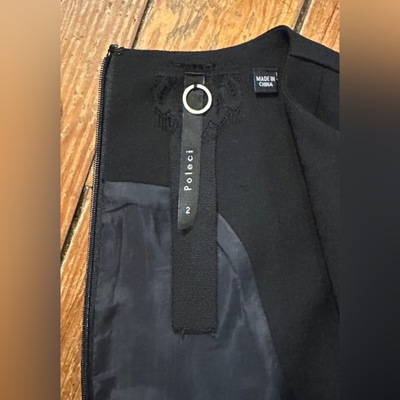 Poleci faux wrap dress size 2, gathering in front at waist, perfect condition - Picture 3 of 6